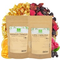 MANGO TANGO ananás pomaranč šafran LIPE MALINA ibištek ruža MIX SET