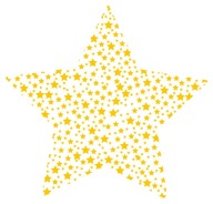 FÓLIOVÁ NÁLEPKA NA OKENNÉ ZRKADLO STAR STAR