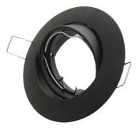 Držiak halogénovej žiarovky Pohyblivý MATTE BLACK GU10 ALUM