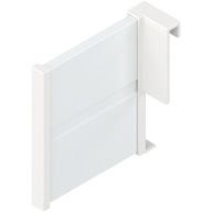 BLUM Z43L100S ANTARO, prepážka na lištu, biela