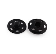 Patentka 21MM ČIERNA 2ks 712