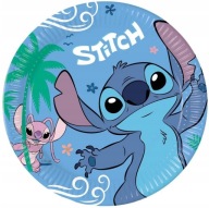 Stitch narodeninové papierové taniere 8 ks 23 cm Godan