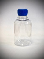PET plastová fľaša 130 - 150 ml + uzáver