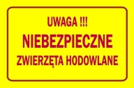 č.52 TABUĽA PRE NEBEZPEČNÉ FARMA ZVIERATÁ