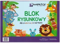 PODložka na kreslenie Vector s farebnými listami A3