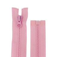 ČLENKOVÝ Zips #5 - 40 CM - SVETLO RUŽOVÝ