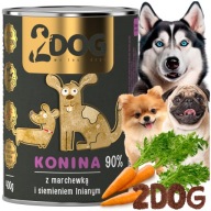 Mokré krmivo pre psov konské mäso s ľanovým semenom 400g MONOPROTEIN HYPOALERGENIC