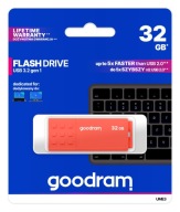 GOODRAM UME3 pendrive 32GB USB 3.2 oranžový
