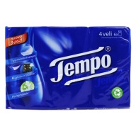 TEMPO vreckovky 4-vrstvové, 6 ks.
