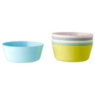 IKEA sada KALAS BOWL 6 dielna sada detského riadu