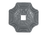 DEKORATÍVNY KRYT 100x100, 20x20, t3,7mm