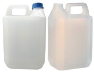 KANISTER PLASTOVÝ NÁDOB BANIAK BUBLINA NA VODU TEKUTINY CHEMIKÁLIE 5L