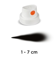 BIELO ORANŽOVÁ TRYSKA 1-7 cm NÁSTREK NA STREK