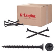 Čierne fosfátované skrutky do dreva 3,5x55 - 1kg