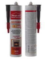 Krbový silikónový vysokoteplotný tmel Met skrutka +1500°C 310ml