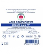 ABC lekárnička Sterilná gáza na obväz, 17-vláknová, 1/4 m2