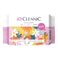 CLEANIC SOFT Denné hygienické vložky na deň, 10 ks