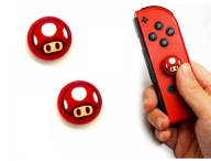 NINTENDO SWITCH OLED LITE SUPER MARIO MUSHROOM ERASERS červené 2 KS