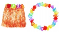 Havajská sukňa + havajský náhrdelník Aloha Flowers