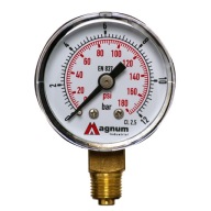 MANOMETER 40MM RADIÁLNY 1/8 12 BAR TLAK SPOD