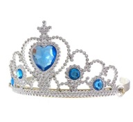 Diadém s modrými kamienkami Princezná párty