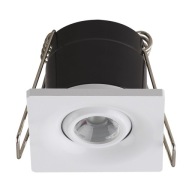 POWER LED GOL LED D 1,6W BIELE štvorcové svietidlo