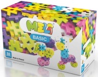 Stavebné bloky MELI Basic Classic Pink 50