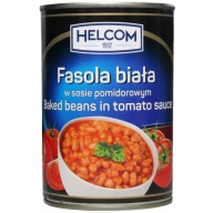 BIELE FABUĽKY V RAJKOVEJ Omáčke biela fazuľa konzerva 400g