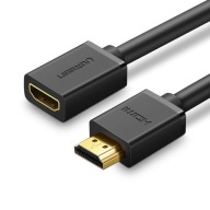 UZELENÝ KÁBEL PREdlžovací kábel HDMI SAMOČEK - HDMI SAMIČKA ADAPTÉR 1m