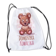 TAŠKA na batoh do škôlky s menom VEĽA vzorov