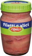 PD Ančovičky v slnečnicovom oleji D'Amico 80g