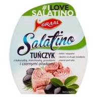 GRÁLOVÝ SALATINO TUŇIAKOVÝ ŠALÁT S OLIVAMI 160G