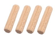 Drevená nábytková hmoždinka fi 6 x 30 mm montážne hmoždinky hmoždinky