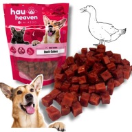 Mäkká pochúťka pre psov KAČACIE chunkies 100g HAUHEAVEN LalaZoo