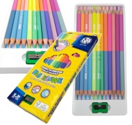 Obojstranné pastelové pastelky Astra 12=24