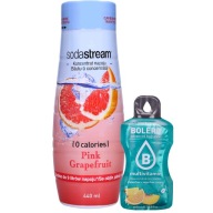 SodaStream sirup koncentrát z ružového grapefruitu 440 ml Bolero 3 g multivitamín