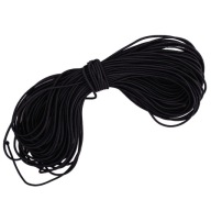 Elastická manžeta bundy LUX 2mm ČIERNA 20m 2074