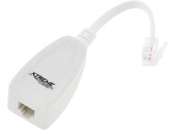 ADSL FILTER PRE ZÁSTRČKU MODEMU TELEFÓNU - ZÁSUVKA RJ11