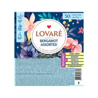 Sada erbov. bulk LOVARE čierny čaj Bergamot Assorted (2g x 50tor)