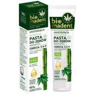 Bio Madent Konopná upokojujúca zubná pasta pre citlivú zubnú pastu CBD 100 ml