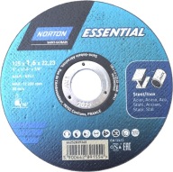 Norton rezací kotúč 125x1,6 Essential INOX STAL Polska