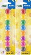 MAGNETY NA BLISTRI 20 mm MIX FARBA 8 KS D.RECT ​​​​x2