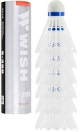 WISH Badmintonová tuba 6 kusov DURABLE WHITE