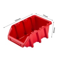 Skladový kontajner 77x120x60 mm dielenská garáž