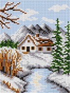 Plátno 15x20 Ariadna 2003 na krížikový steh - S POTLAČOU