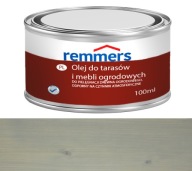 Remmers Pflege-ol olej na drevo Vzorka 100ml Strieborná