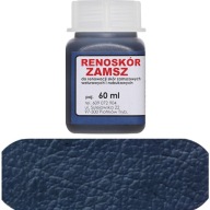 Farba na semiš, nucubu velur, Renoszkol, 60ml, námornícka modrá
