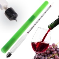 SKLENENÝ MERAČ ALKOHOLU PRE OBSAH ČISTÉHO ALKOHOLU BIMBERS INDIKÁTOR VODKY
