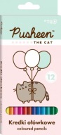 Trojuholníkové ceruzky PUSHEEN Bambino 12, farba PUSZIN