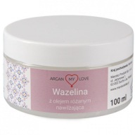Prírodná vazelína s ružovým olejom 100 ml Maroko